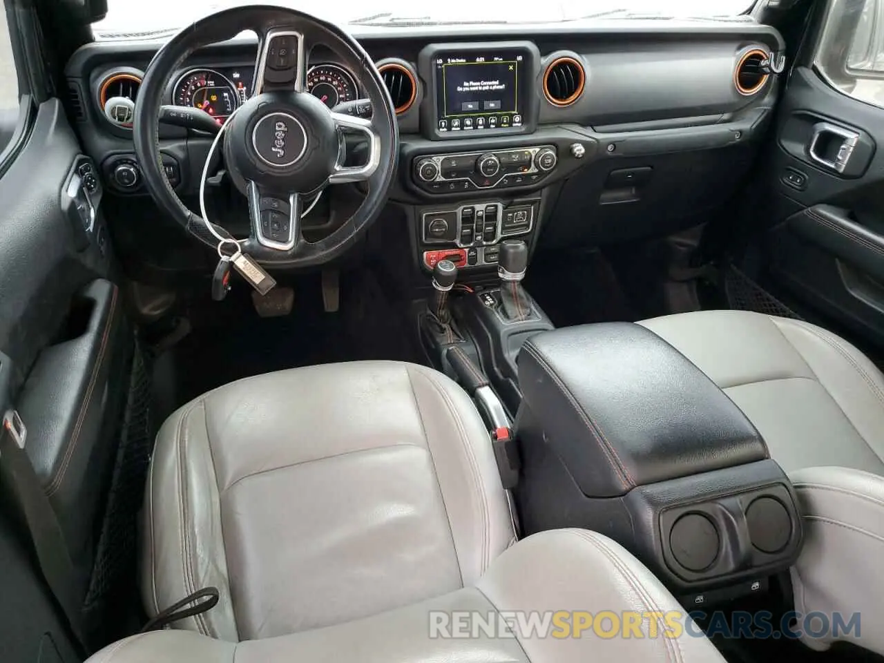 8 Photograph of a damaged car 1C6JJTEG4ML545252 JEEP GLADIATOR 2021