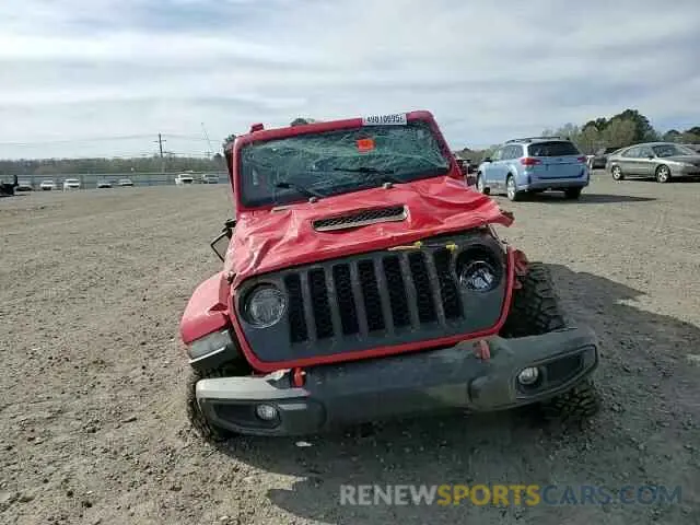 11 Photograph of a damaged car 1C6JJTEG5ML569172 JEEP GLADIATOR 2021