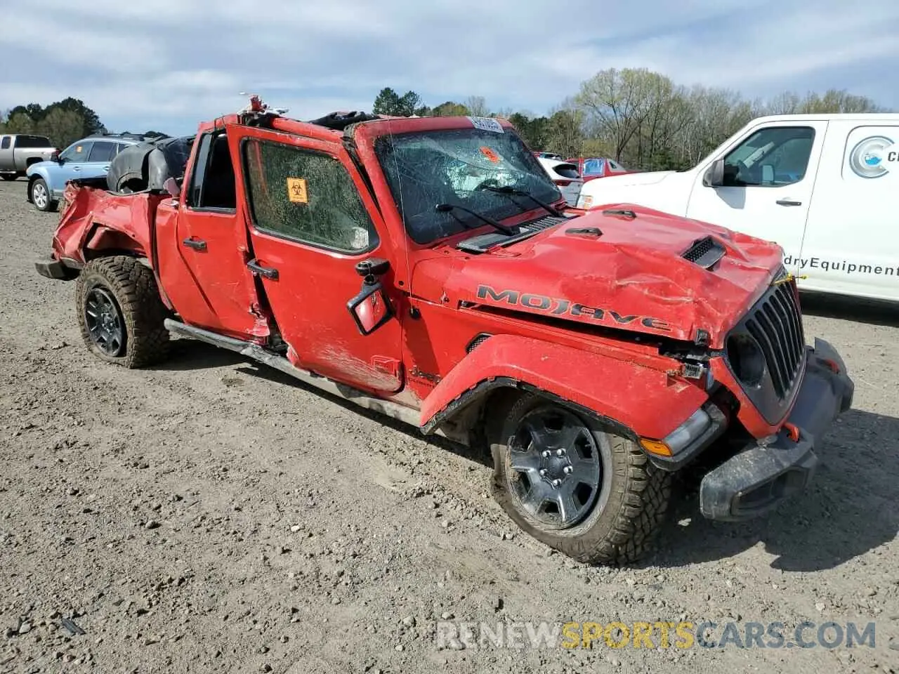 4 Photograph of a damaged car 1C6JJTEG5ML569172 JEEP GLADIATOR 2021