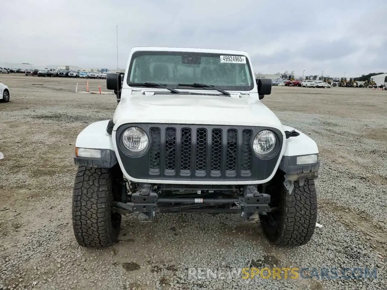 5 Photograph of a damaged car 1C6JJTEG6ML516867 JEEP GLADIATOR 2021