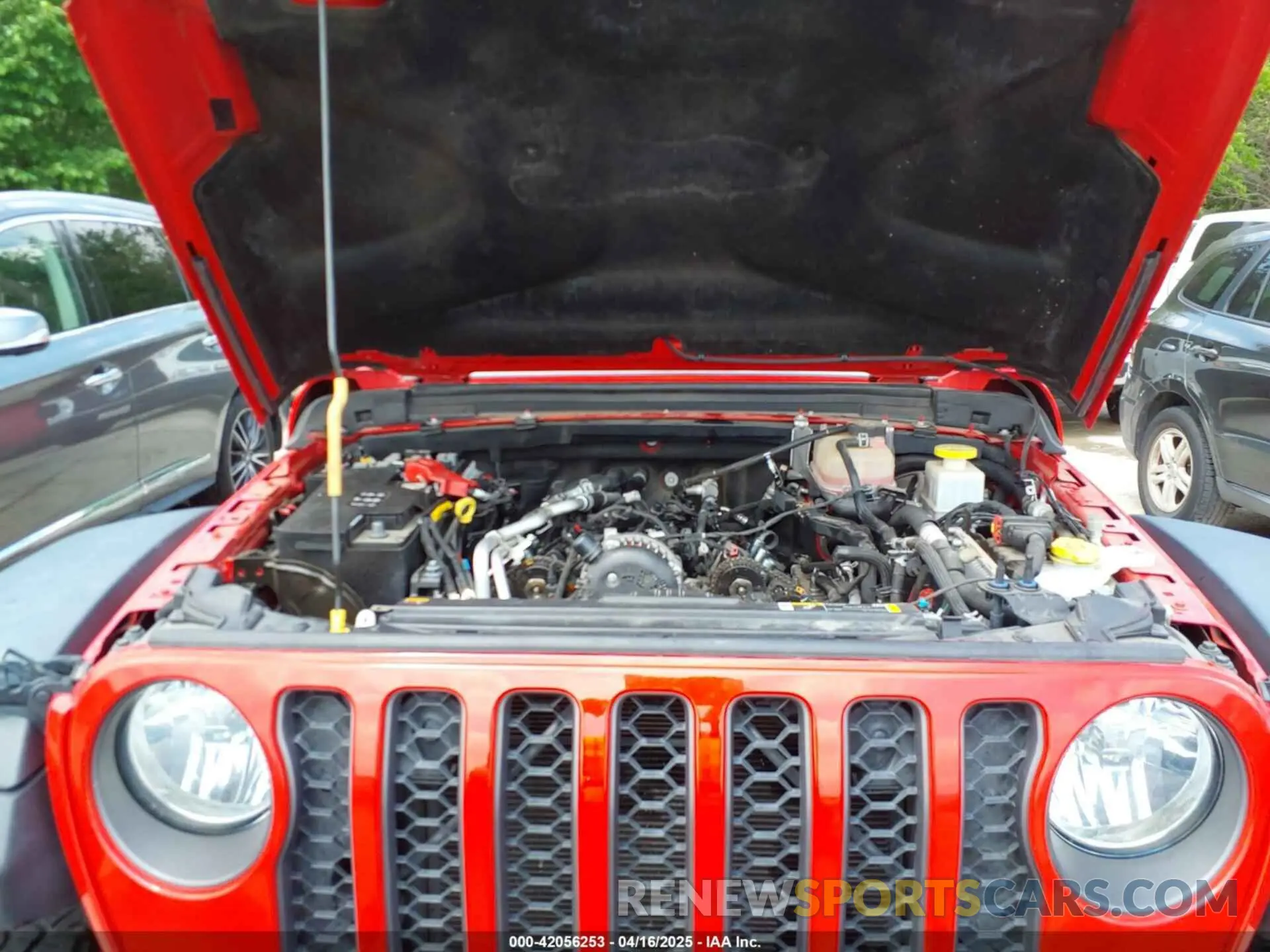 10 Photograph of a damaged car 1C6JJTEG6ML533927 JEEP GLADIATOR 2021