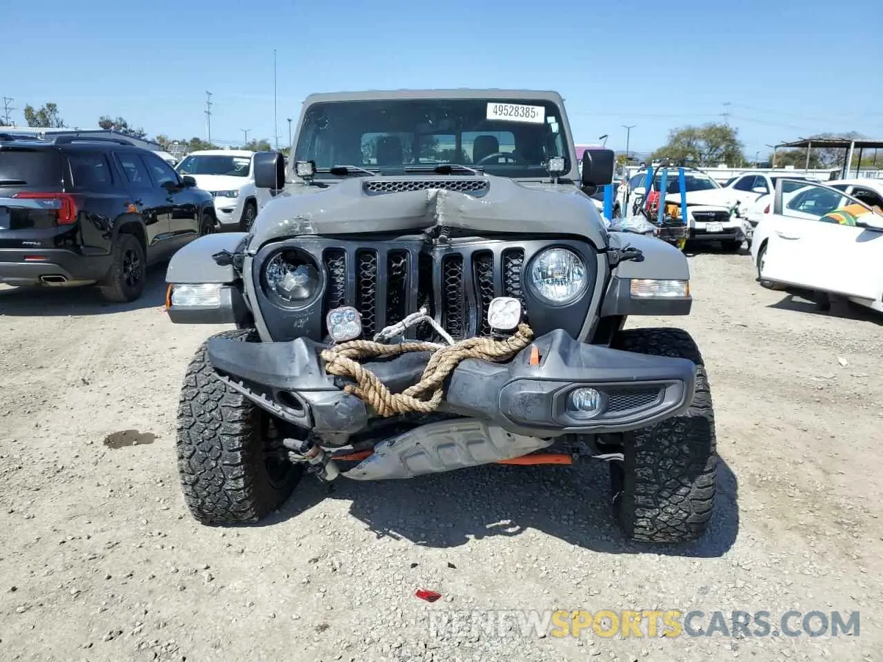 5 Photograph of a damaged car 1C6JJTEG6ML544068 JEEP GLADIATOR 2021