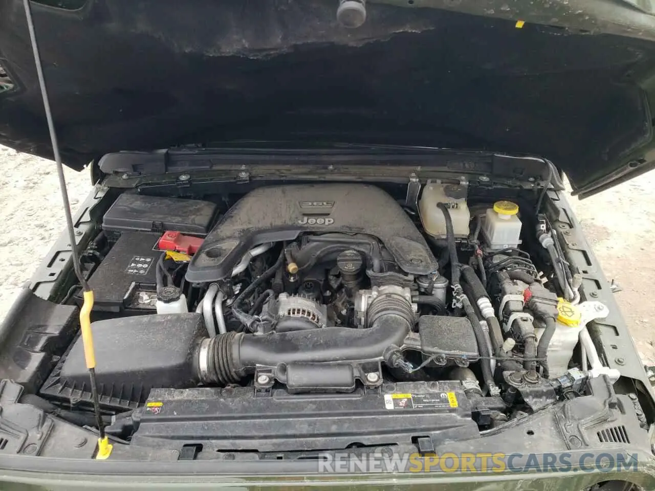 11 Photograph of a damaged car 1C6JJTEG6ML595540 JEEP GLADIATOR 2021