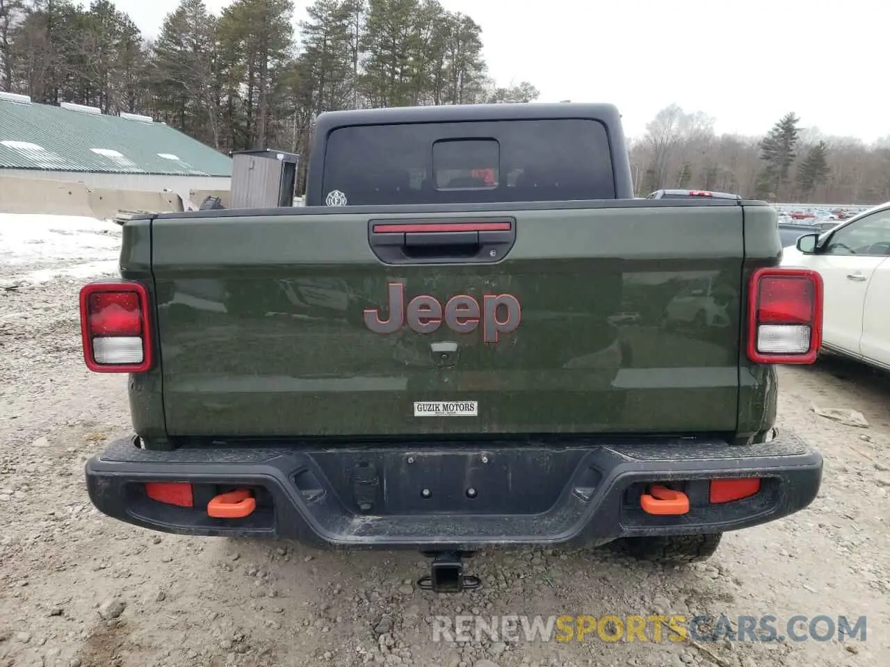 6 Photograph of a damaged car 1C6JJTEG6ML595540 JEEP GLADIATOR 2021