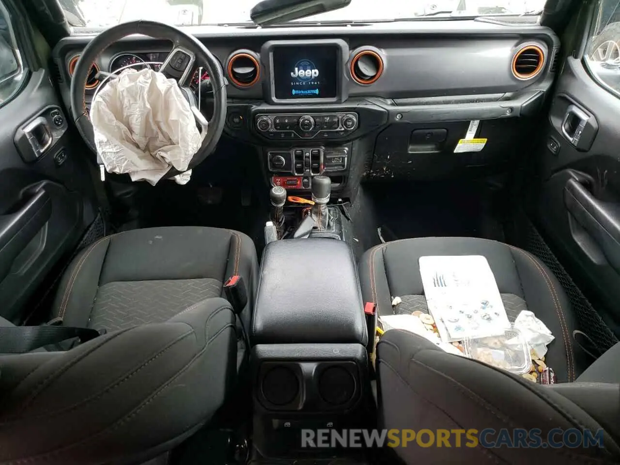 8 Photograph of a damaged car 1C6JJTEG6ML595540 JEEP GLADIATOR 2021