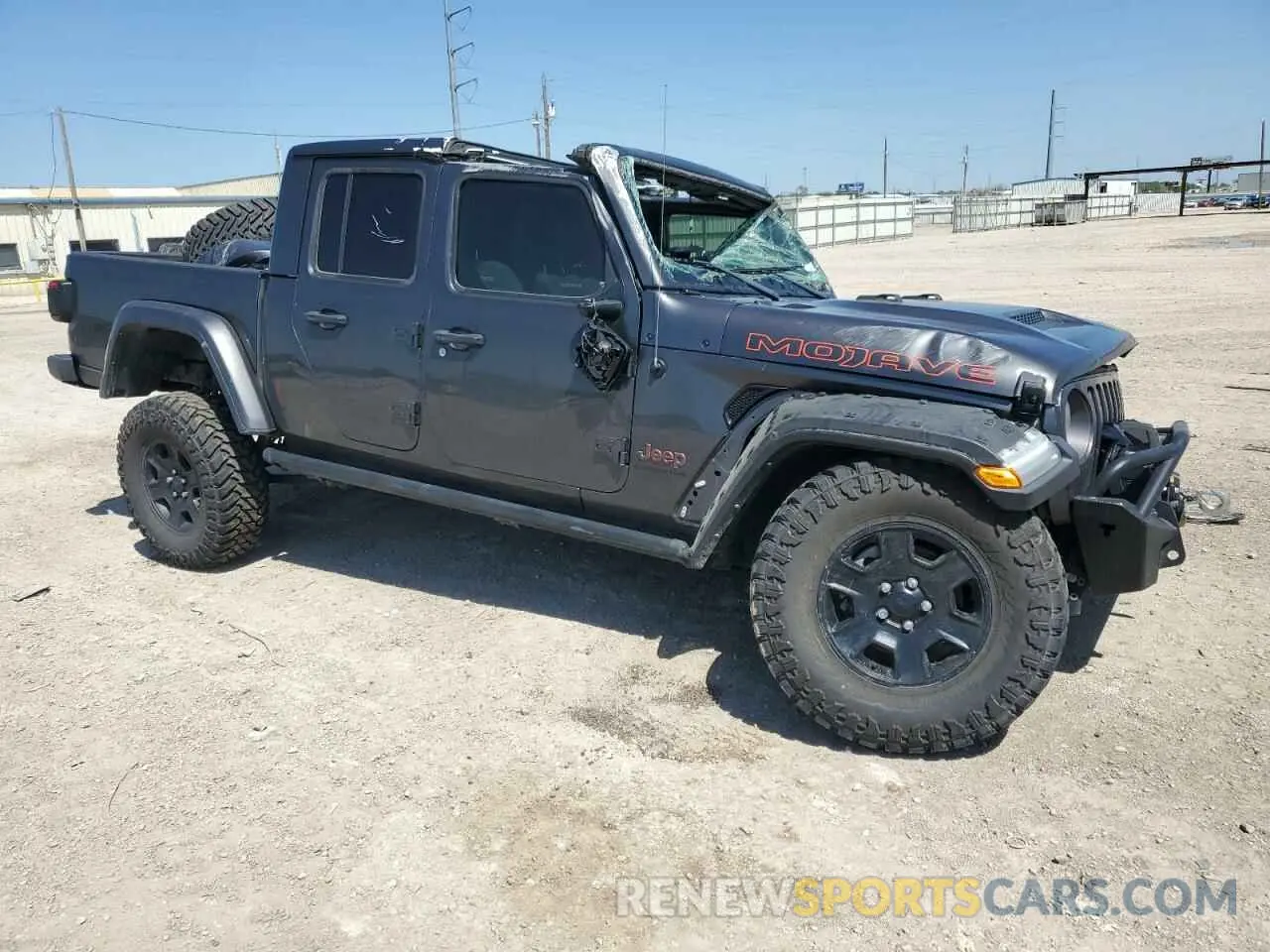 4 Photograph of a damaged car 1C6JJTEG7ML582859 JEEP GLADIATOR 2021