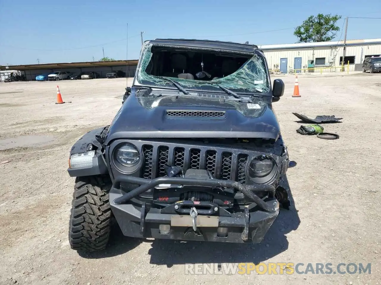 5 Photograph of a damaged car 1C6JJTEG7ML582859 JEEP GLADIATOR 2021