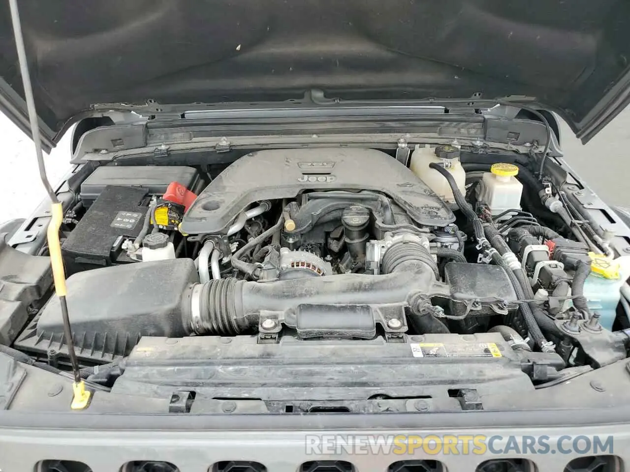 11 Photograph of a damaged car 1C6JJTEG8ML612807 JEEP GLADIATOR 2021