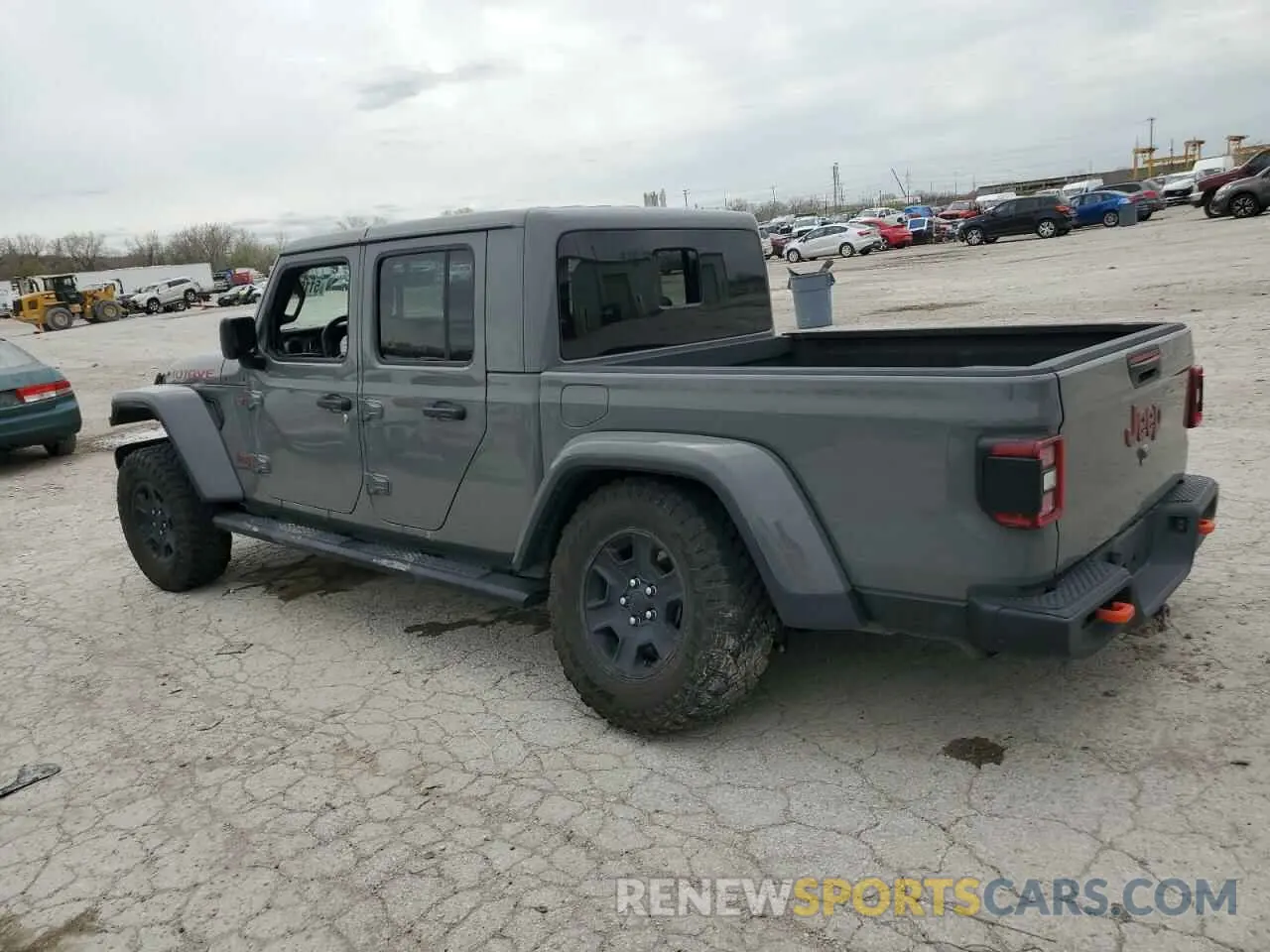 2 Photograph of a damaged car 1C6JJTEG8ML612807 JEEP GLADIATOR 2021