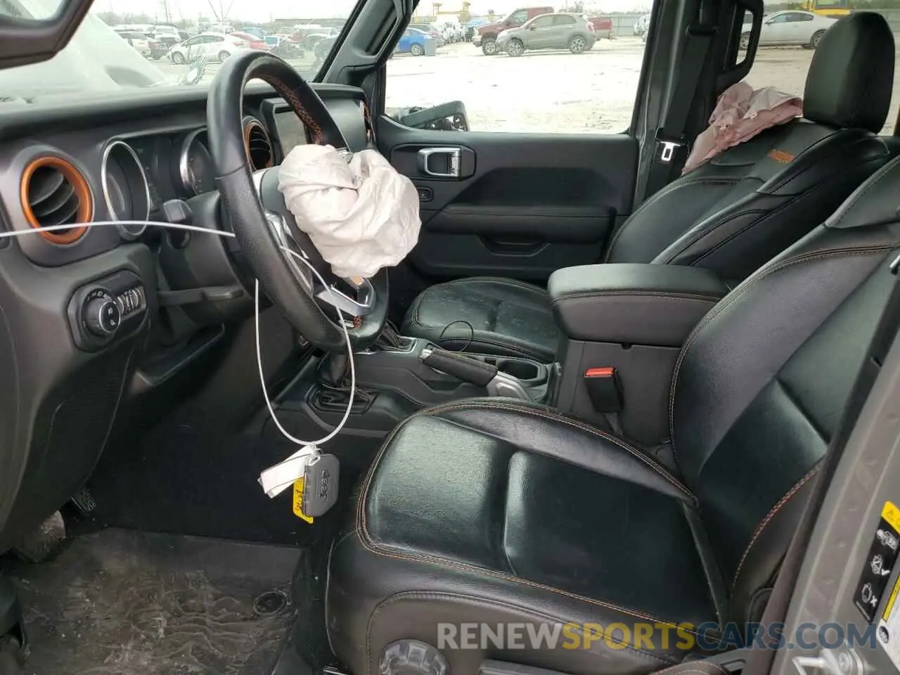 7 Photograph of a damaged car 1C6JJTEG8ML612807 JEEP GLADIATOR 2021