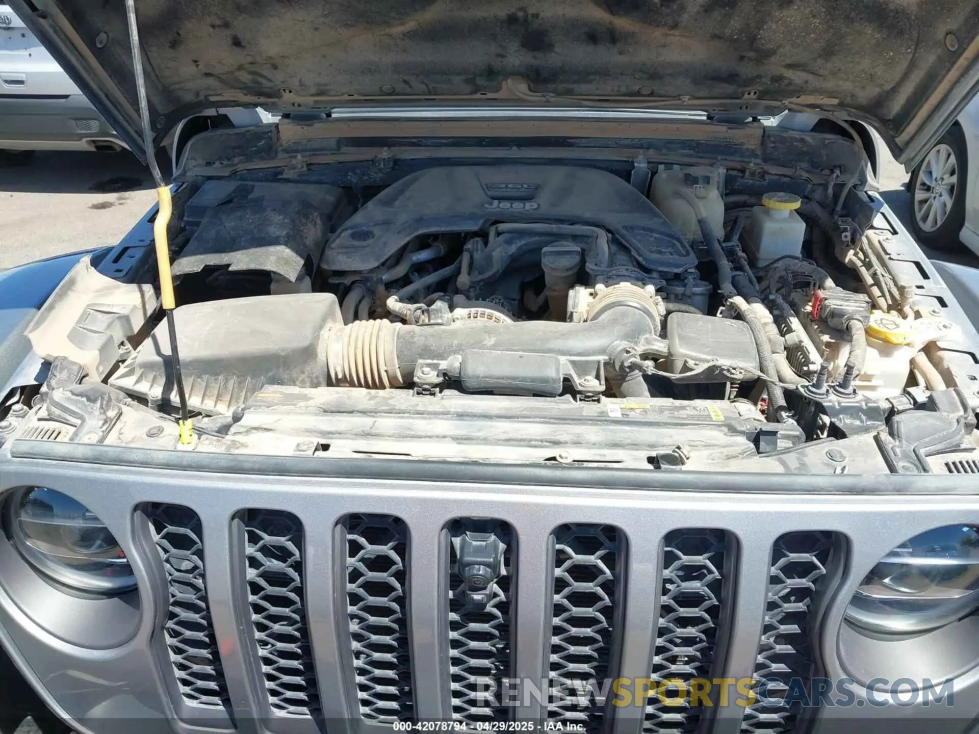 10 Photograph of a damaged car 1C6JJTEG9ML520363 JEEP GLADIATOR 2021