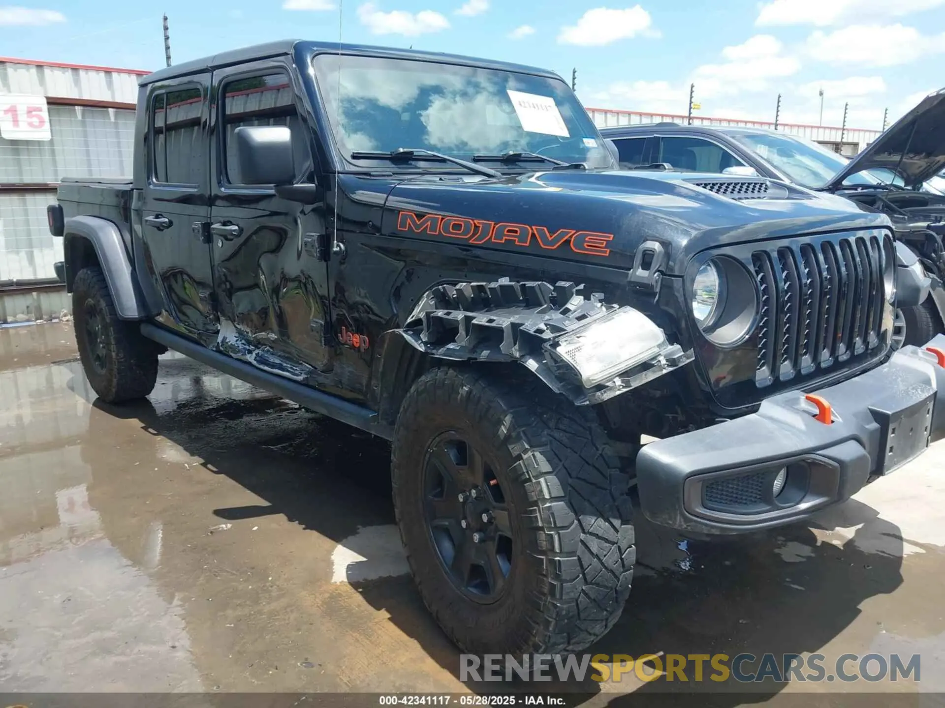 6 Photograph of a damaged car 1C6JJTEGXML569376 JEEP GLADIATOR 2021