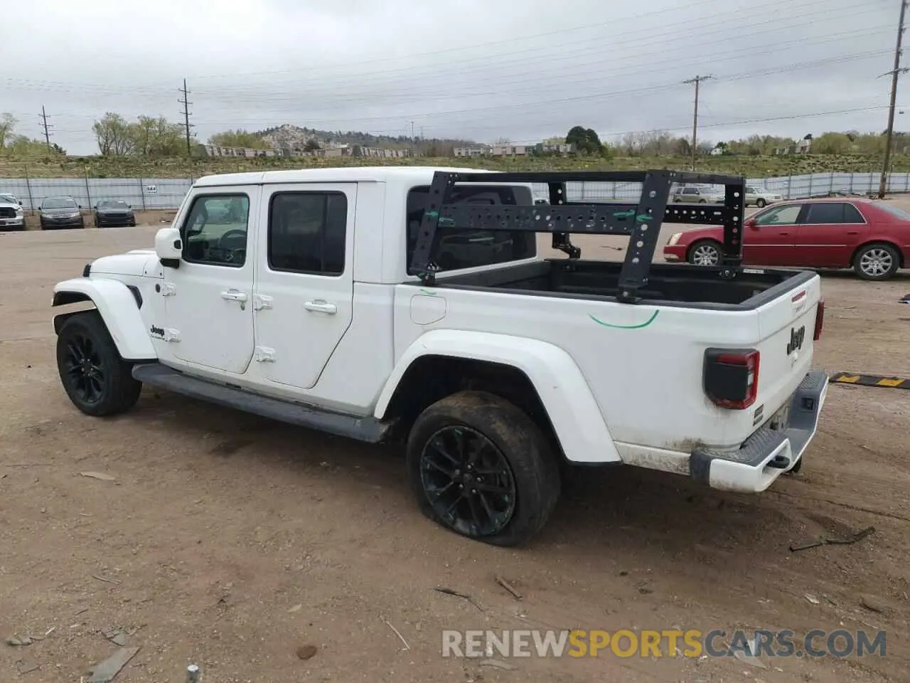 2 Photograph of a damaged car 1C6JJTFM5ML535558 JEEP GLADIATOR 2021