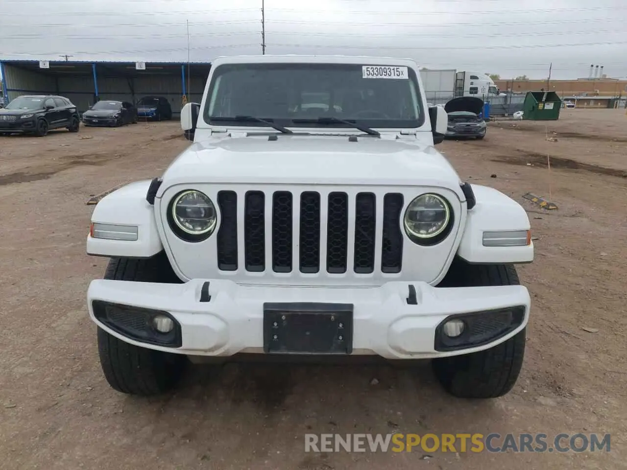 5 Photograph of a damaged car 1C6JJTFM5ML535558 JEEP GLADIATOR 2021
