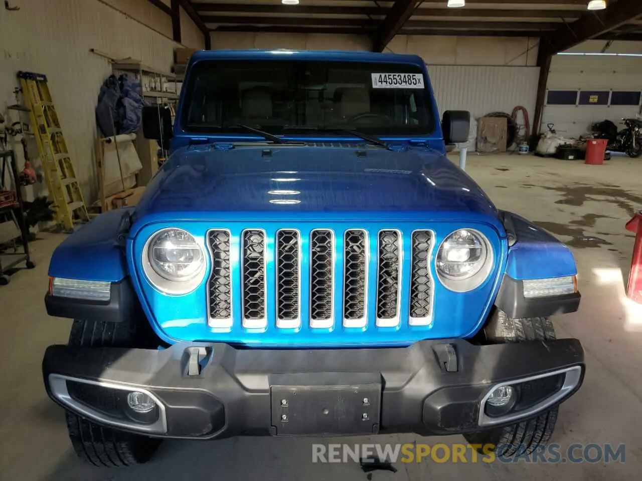 5 Photograph of a damaged car 1C6JJTFM7ML591503 JEEP GLADIATOR 2021