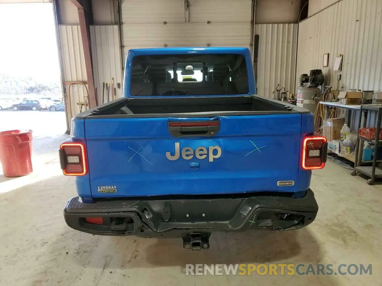 6 Photograph of a damaged car 1C6JJTFM7ML591503 JEEP GLADIATOR 2021