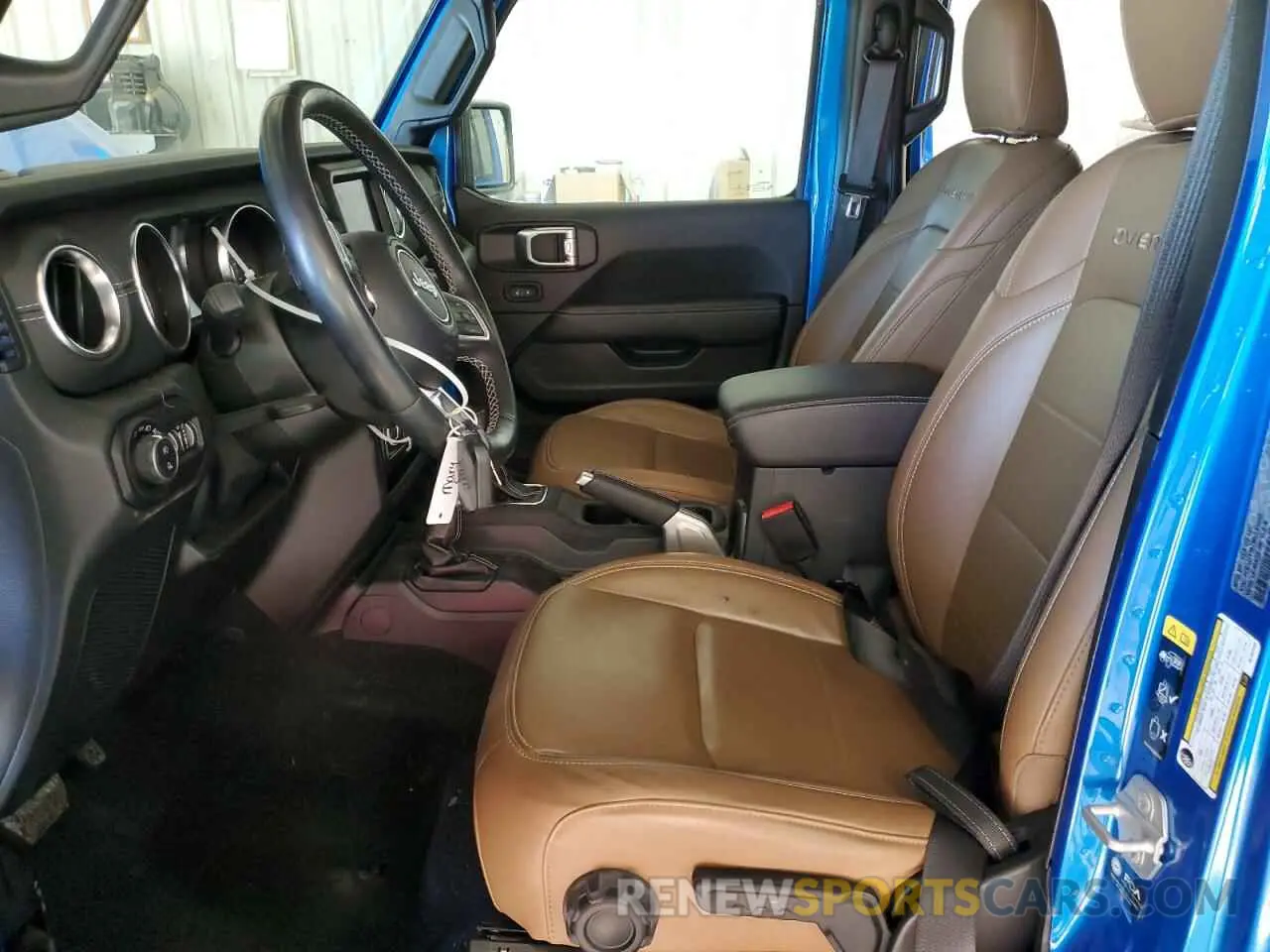 7 Photograph of a damaged car 1C6JJTFM7ML591503 JEEP GLADIATOR 2021