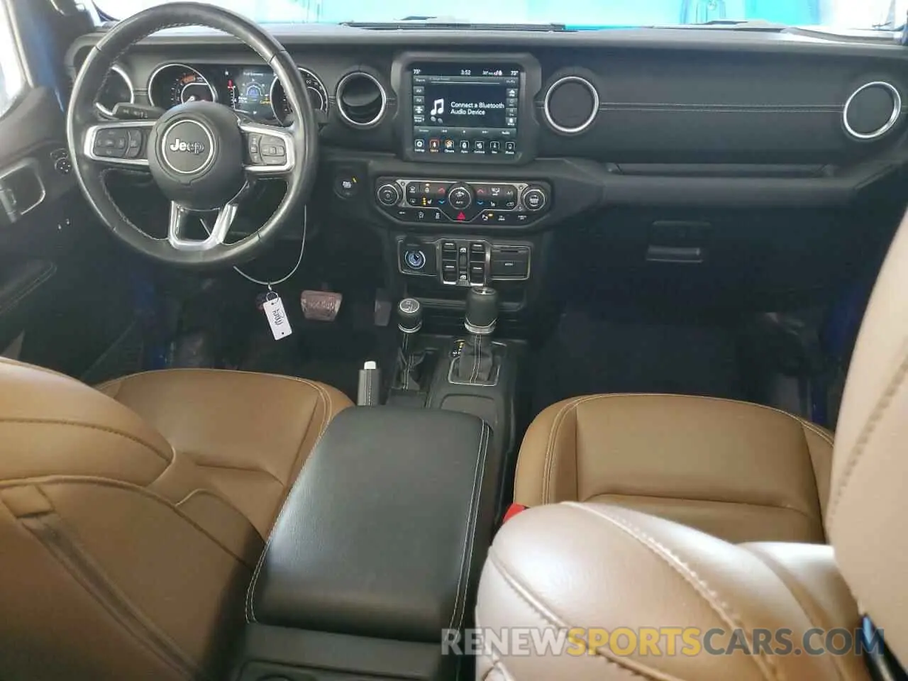 8 Photograph of a damaged car 1C6JJTFM7ML591503 JEEP GLADIATOR 2021