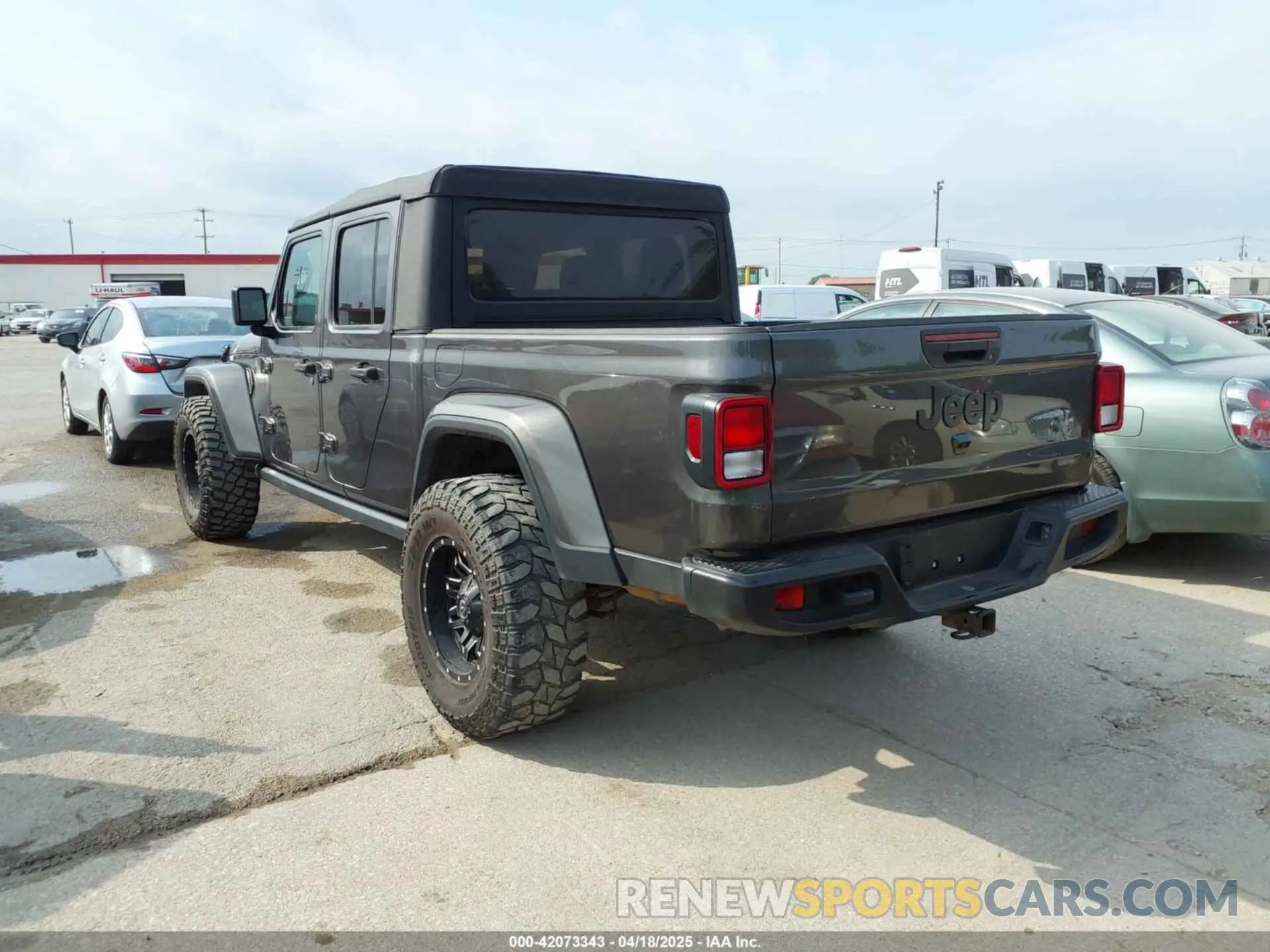 3 Photograph of a damaged car 1C6HJTAG0NL143489 JEEP GLADIATOR 2022