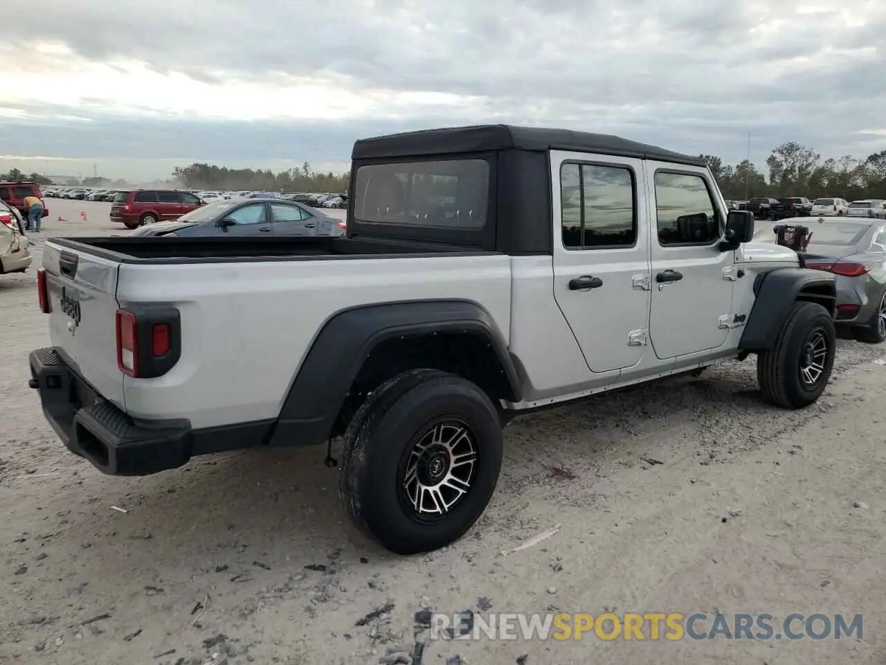 3 Photograph of a damaged car 1C6HJTAG1NL110162 JEEP GLADIATOR 2022