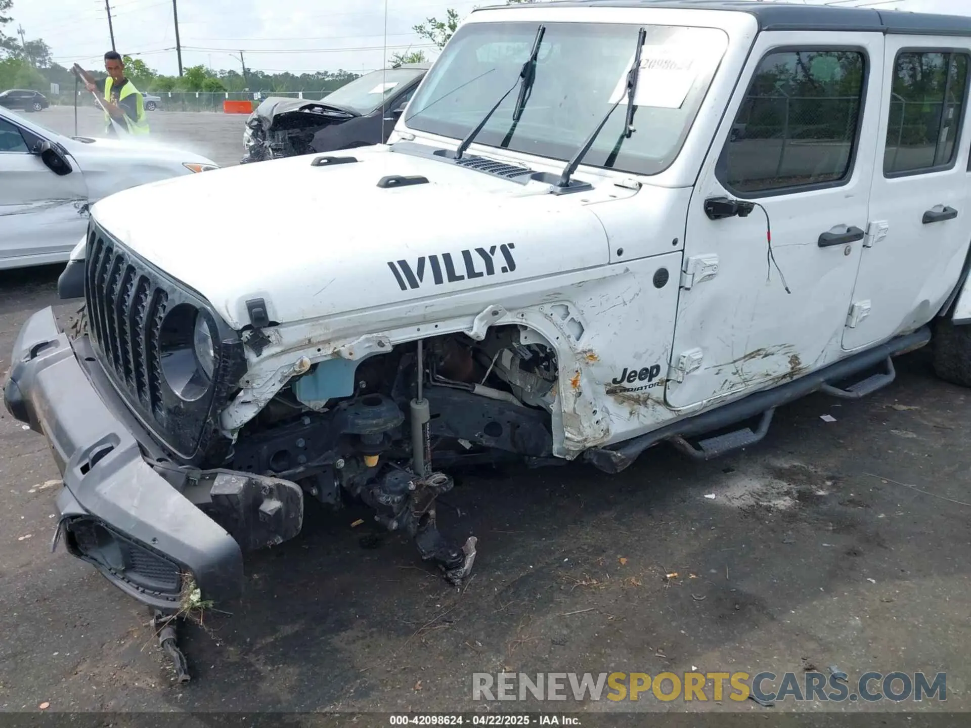 6 Photograph of a damaged car 1C6HJTAG1NL144540 JEEP GLADIATOR 2022