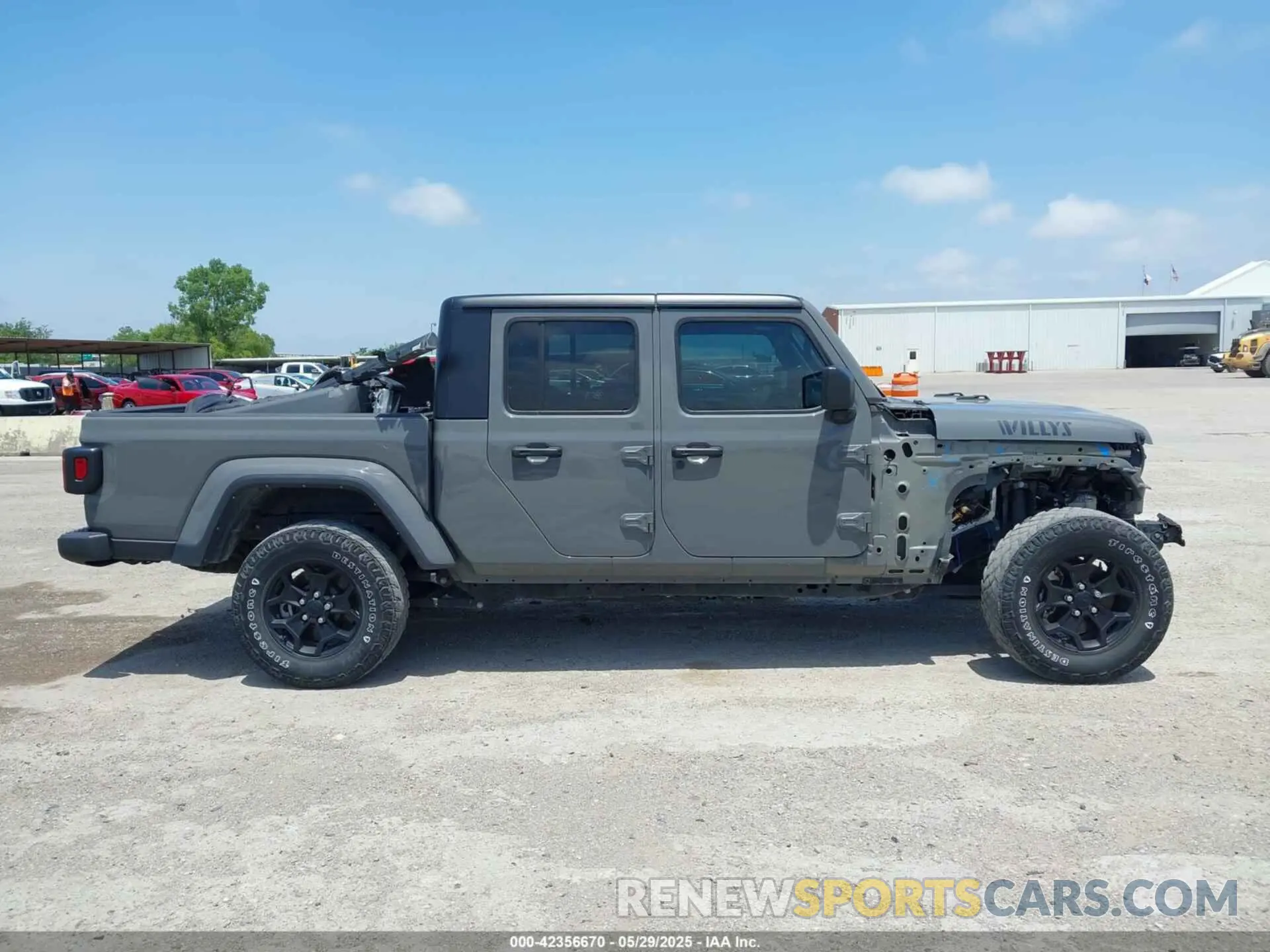14 Photograph of a damaged car 1C6HJTAG2NL120294 JEEP GLADIATOR 2022