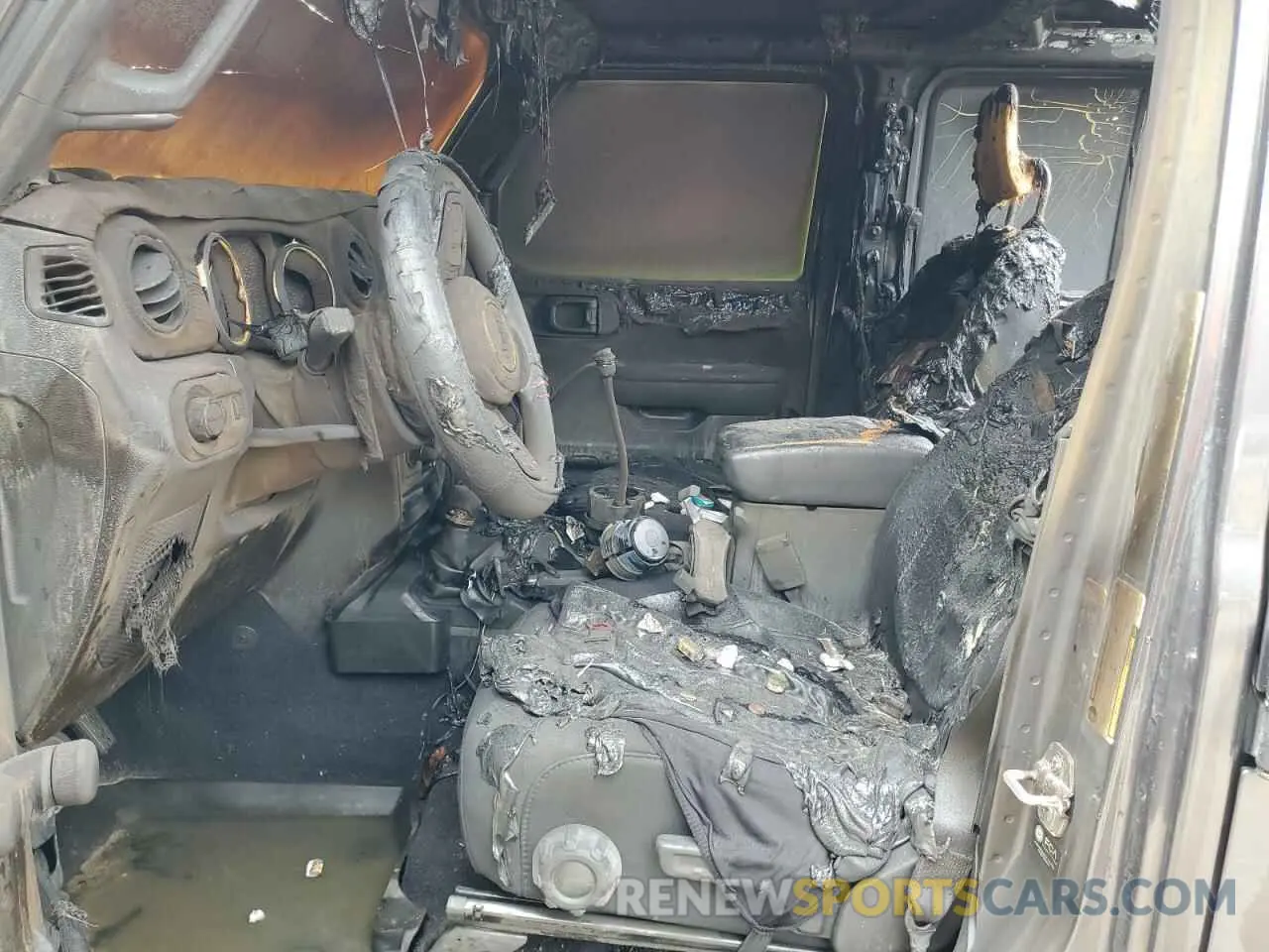 7 Photograph of a damaged car 1C6HJTAG2NL128766 JEEP GLADIATOR 2022