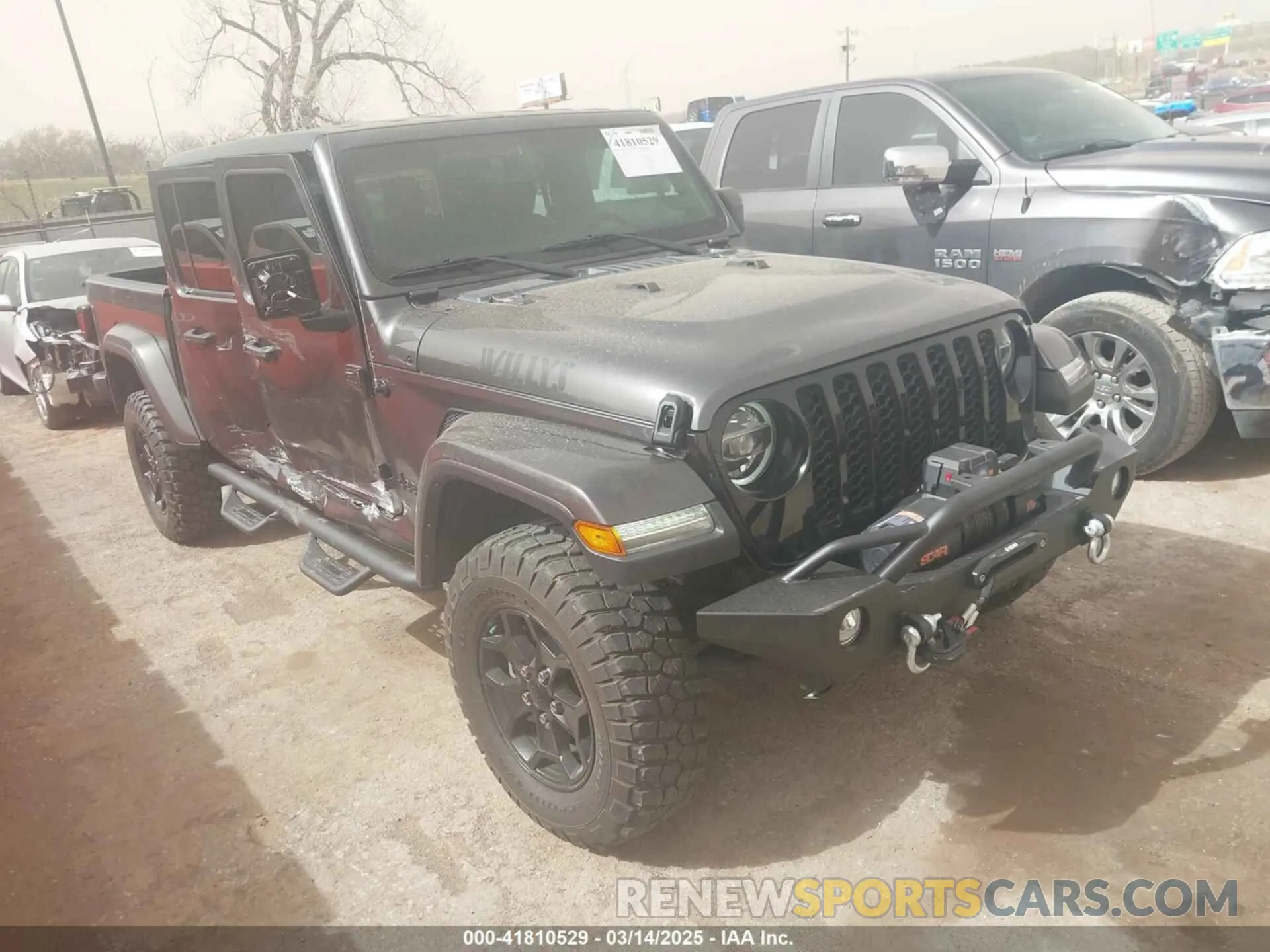 13 Photograph of a damaged car 1C6HJTAG2NL159595 JEEP GLADIATOR 2022