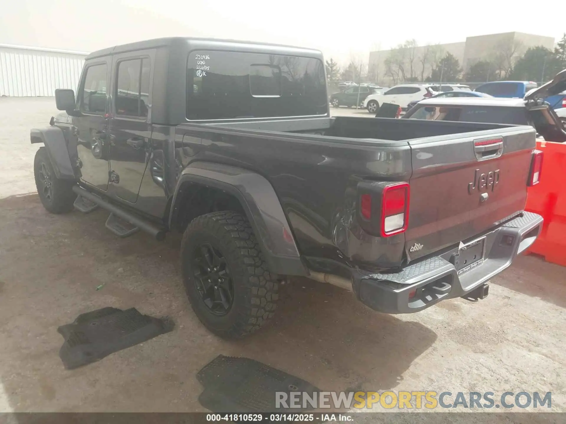 3 Photograph of a damaged car 1C6HJTAG2NL159595 JEEP GLADIATOR 2022