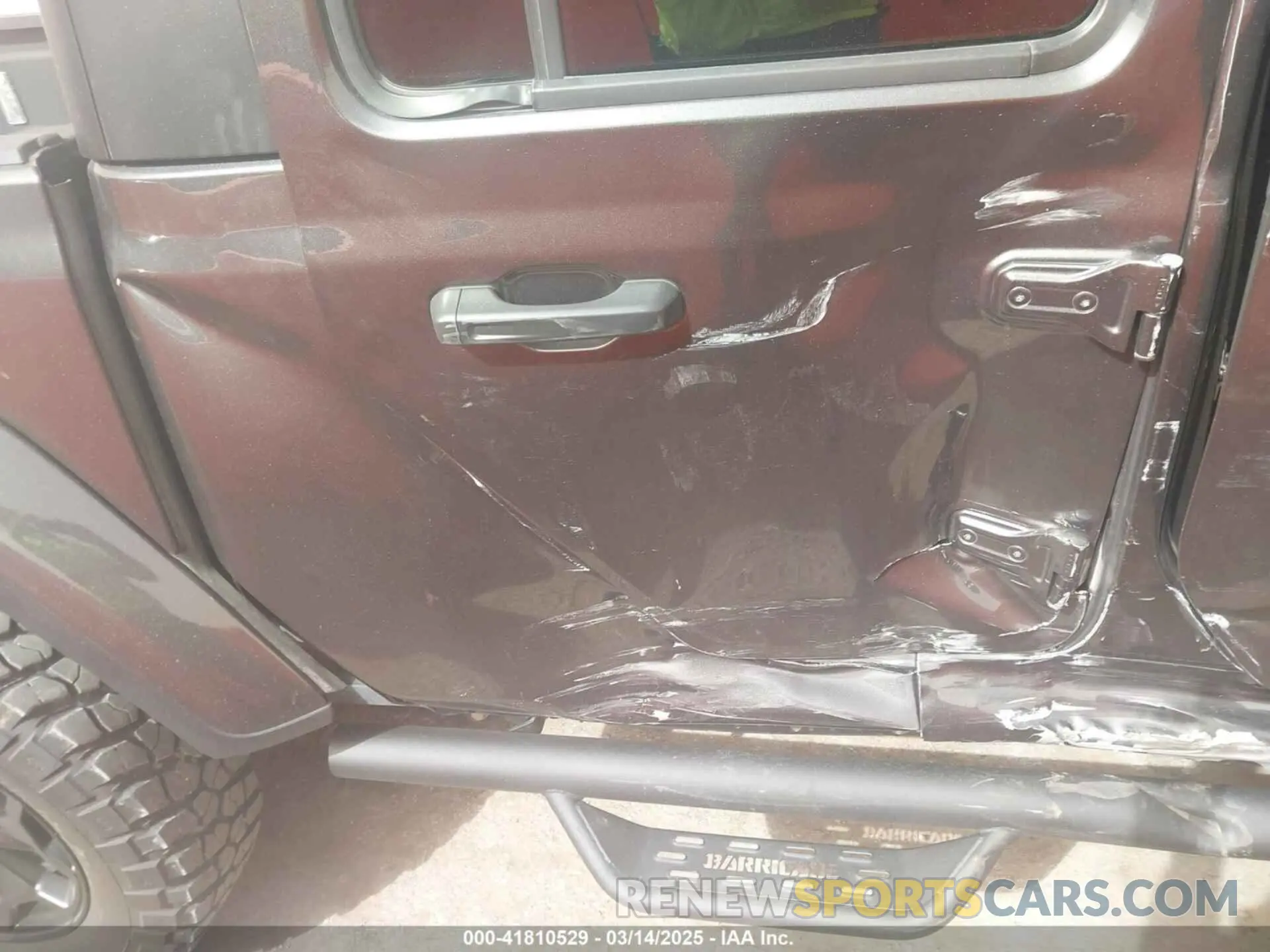 6 Photograph of a damaged car 1C6HJTAG2NL159595 JEEP GLADIATOR 2022
