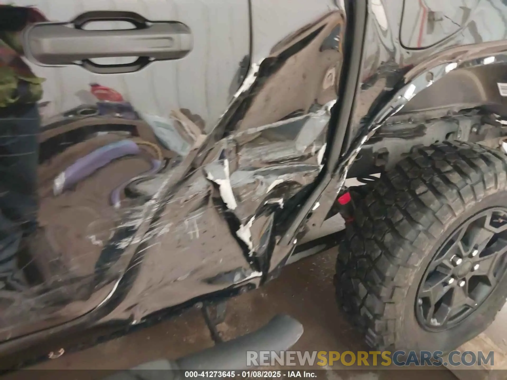 6 Photograph of a damaged car 1C6HJTAG2NL163338 JEEP GLADIATOR 2022