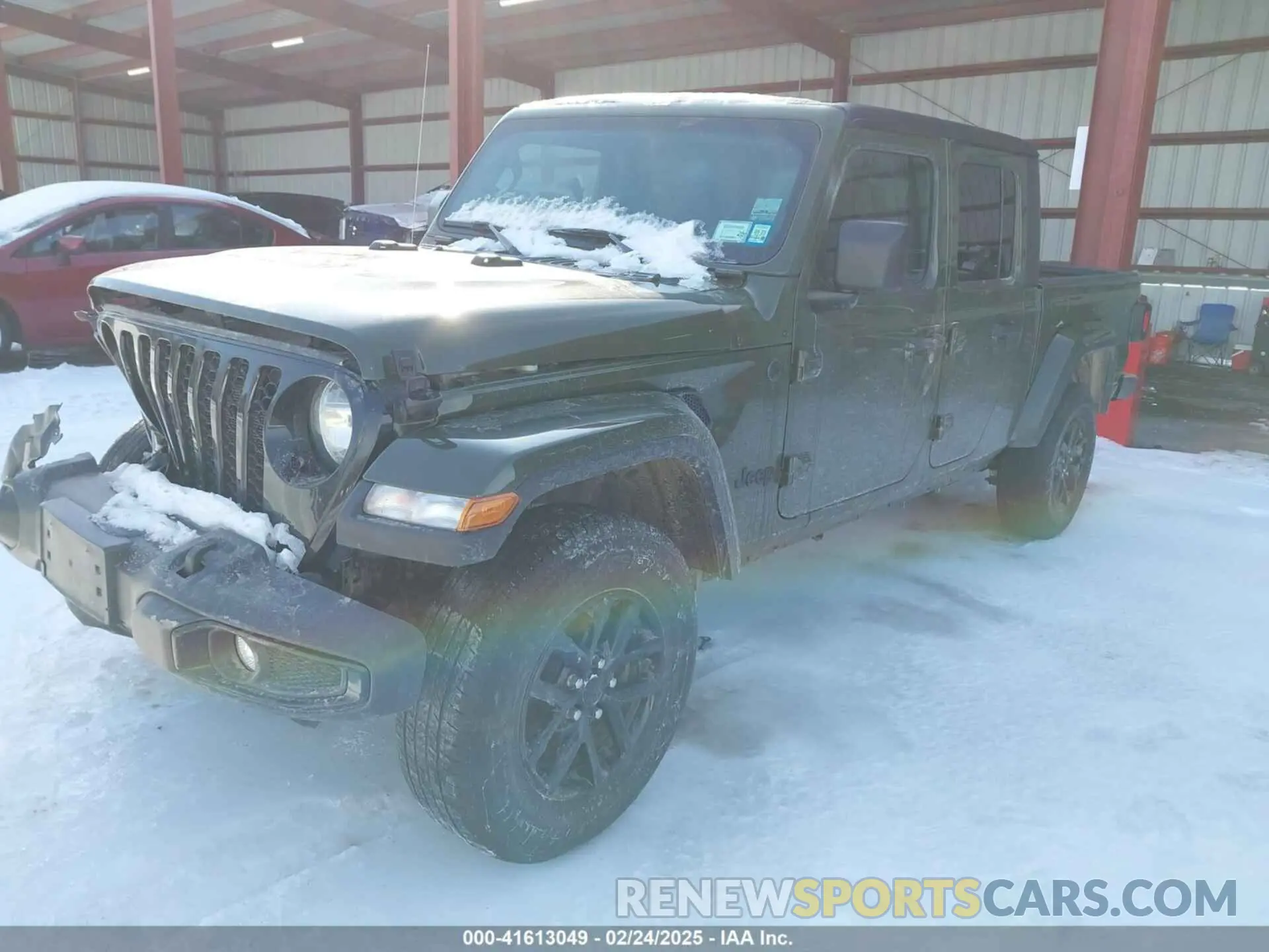 2 Photograph of a damaged car 1C6HJTAG3NL137816 JEEP GLADIATOR 2022