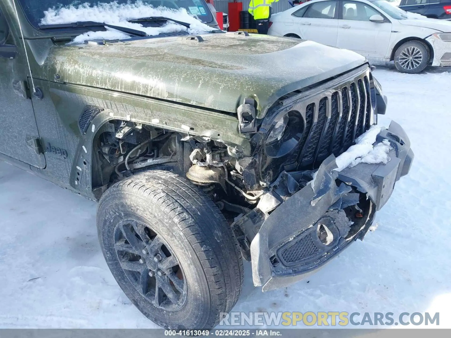 6 Photograph of a damaged car 1C6HJTAG3NL137816 JEEP GLADIATOR 2022