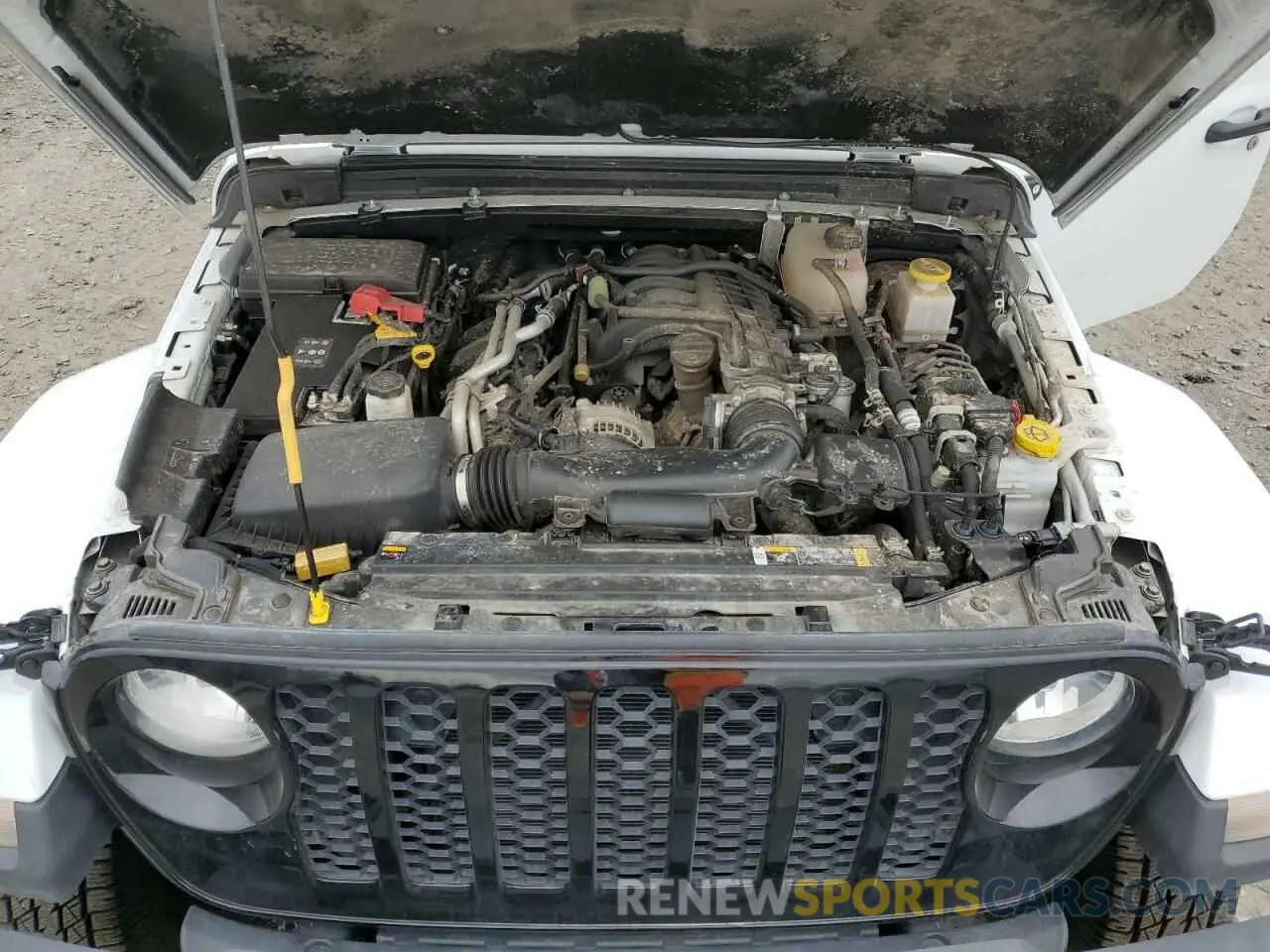 11 Photograph of a damaged car 1C6HJTAG3NL166183 JEEP GLADIATOR 2022