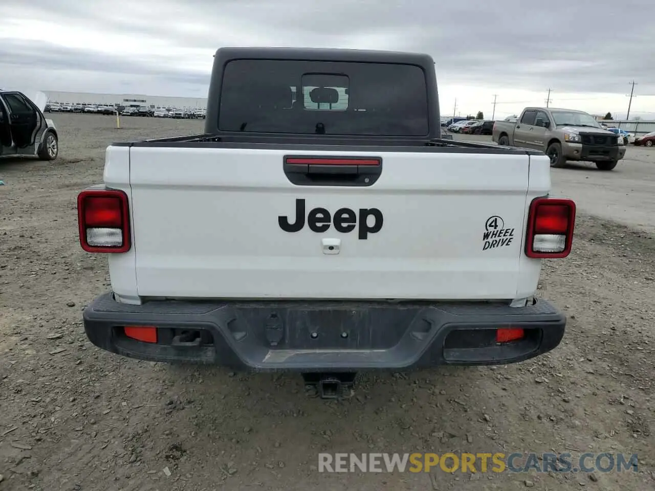 6 Photograph of a damaged car 1C6HJTAG3NL166183 JEEP GLADIATOR 2022