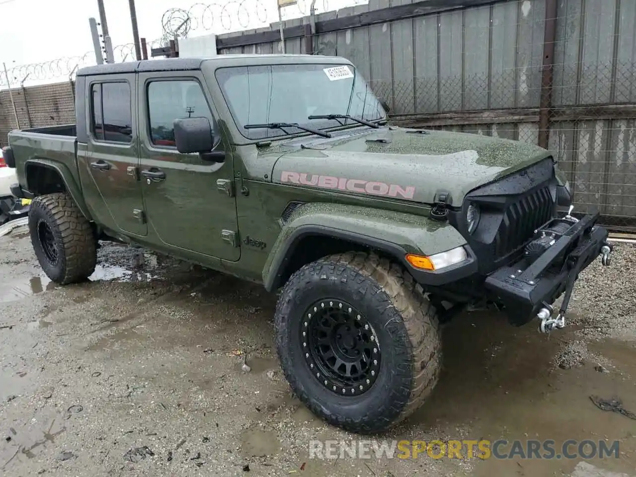 4 Photograph of a damaged car 1C6HJTAG3NL170069 JEEP GLADIATOR 2022