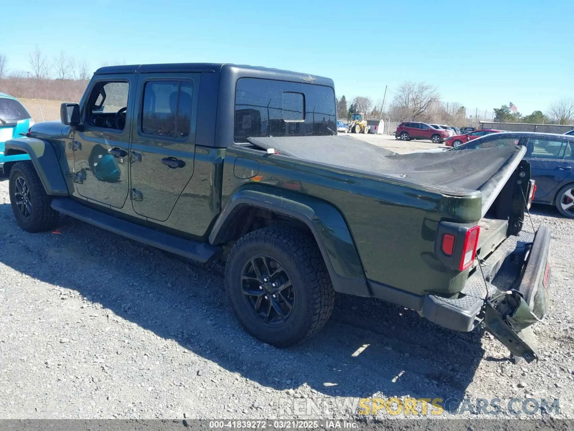3 Photograph of a damaged car 1C6HJTAG4NL135833 JEEP GLADIATOR 2022