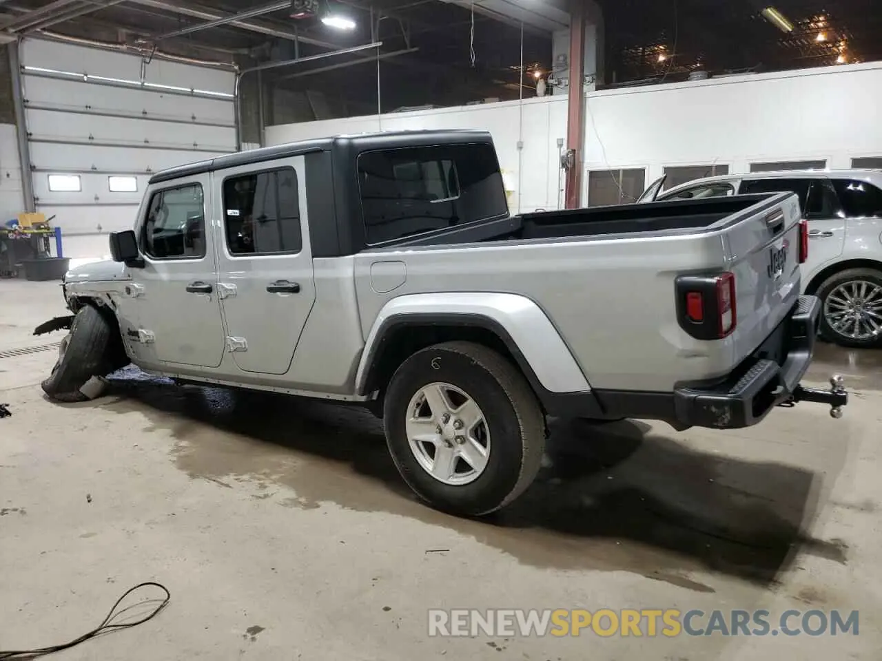 2 Photograph of a damaged car 1C6HJTAG5NL117583 JEEP GLADIATOR 2022