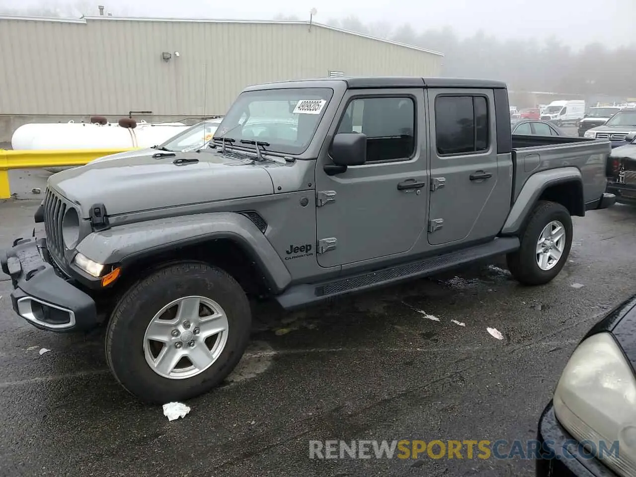 1 Photograph of a damaged car 1C6HJTAG5NL130222 JEEP GLADIATOR 2022