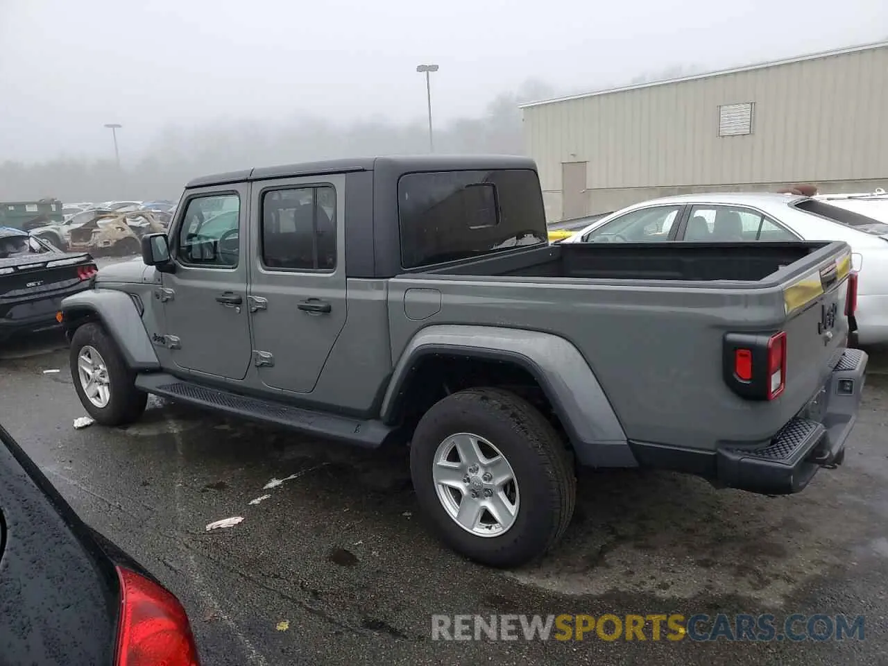 2 Photograph of a damaged car 1C6HJTAG5NL130222 JEEP GLADIATOR 2022