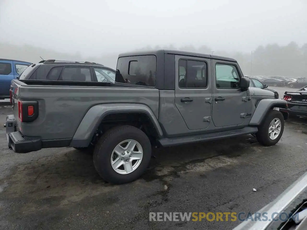 3 Photograph of a damaged car 1C6HJTAG5NL130222 JEEP GLADIATOR 2022