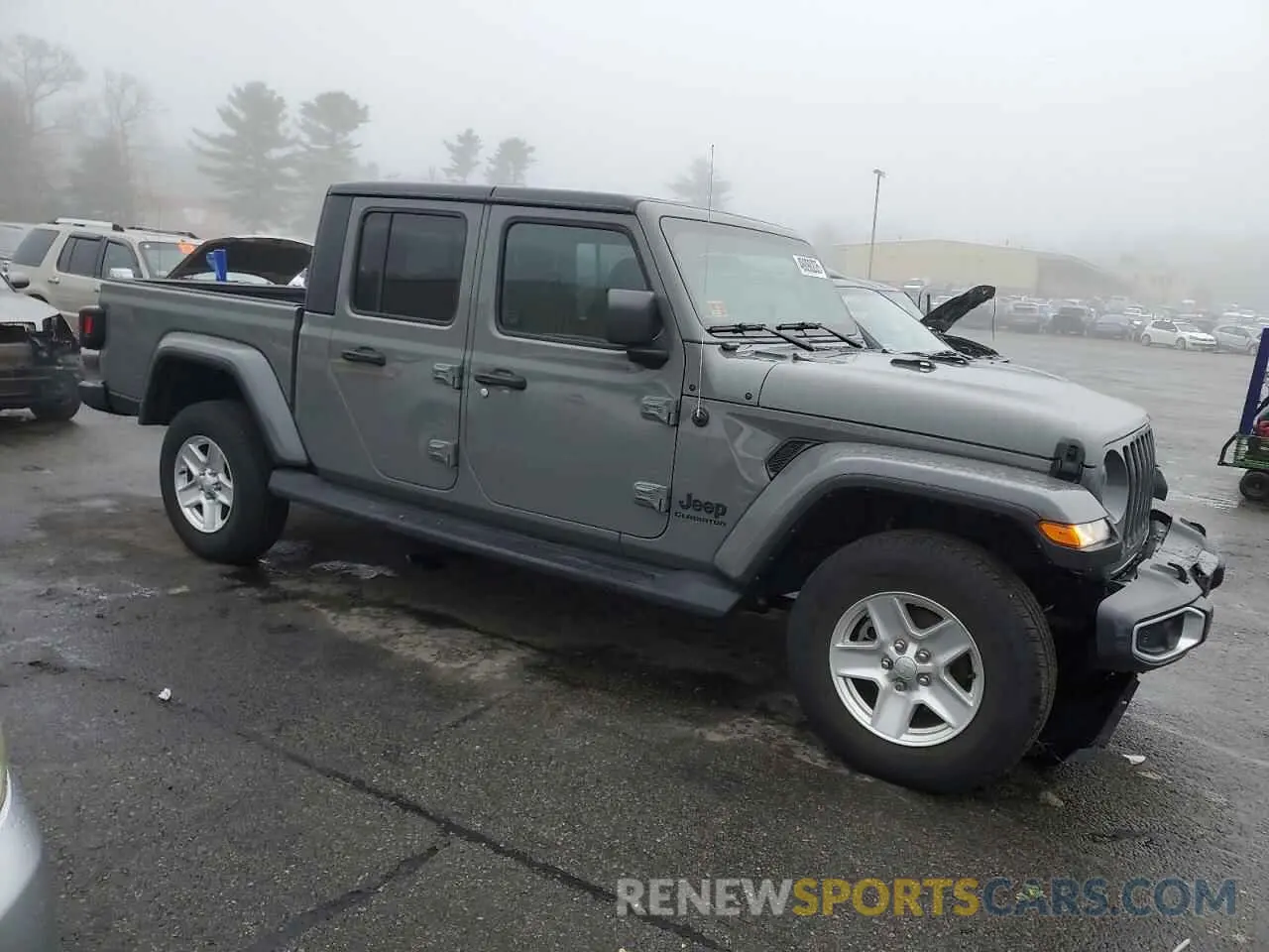 4 Photograph of a damaged car 1C6HJTAG5NL130222 JEEP GLADIATOR 2022