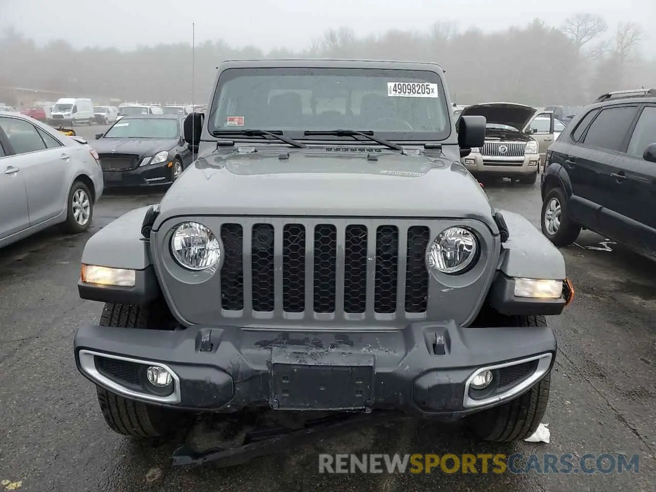 5 Photograph of a damaged car 1C6HJTAG5NL130222 JEEP GLADIATOR 2022