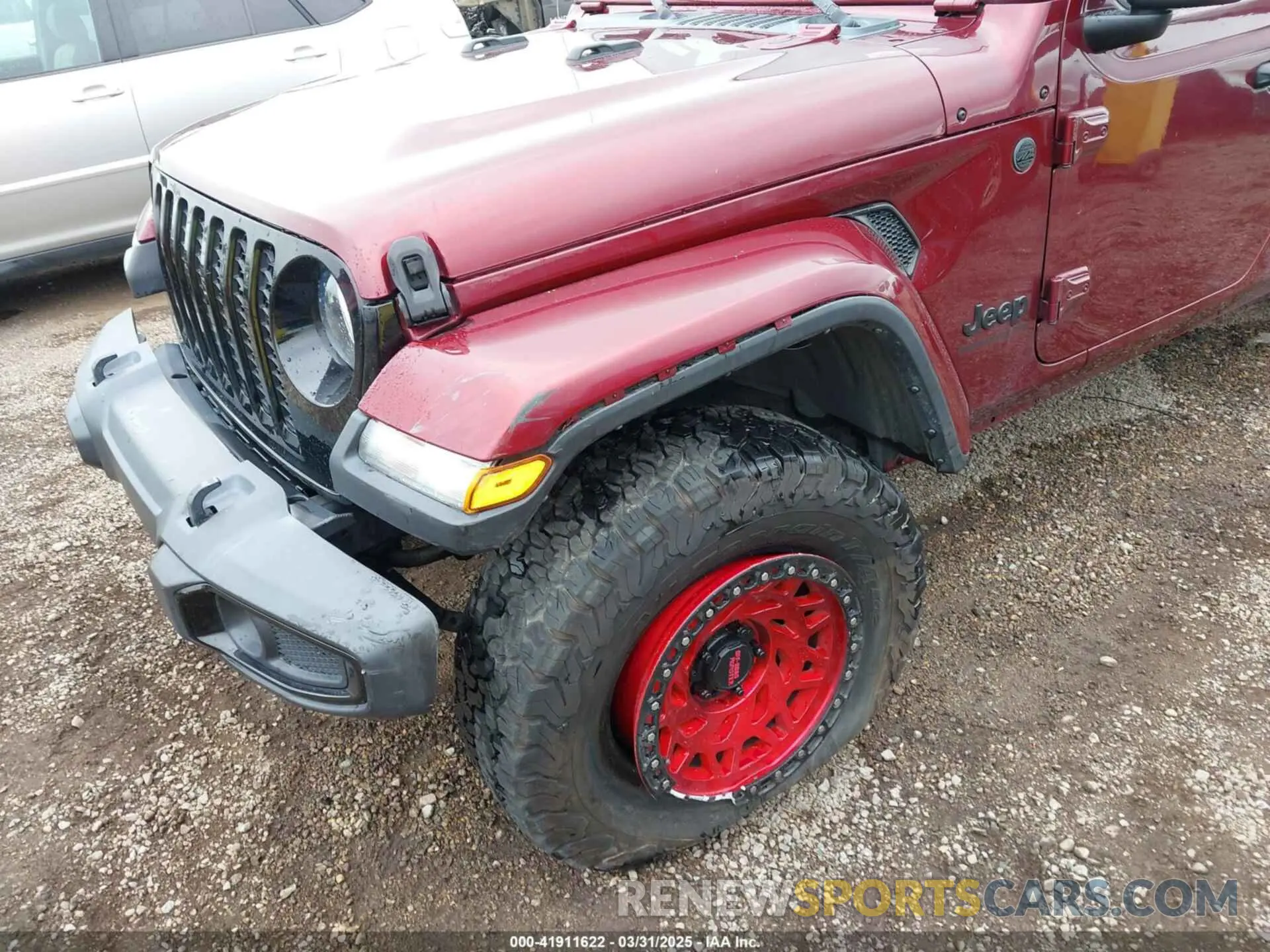 6 Photograph of a damaged car 1C6HJTAG5NL132164 JEEP GLADIATOR 2022