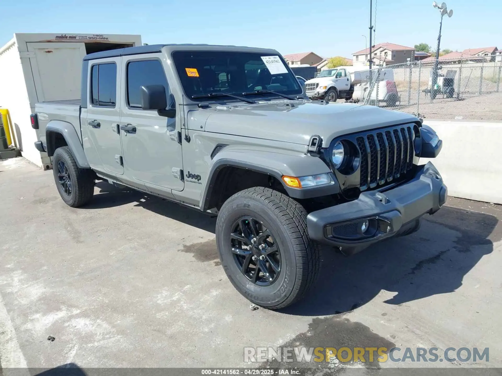 1 Photograph of a damaged car 1C6HJTAG5NL132990 JEEP GLADIATOR 2022