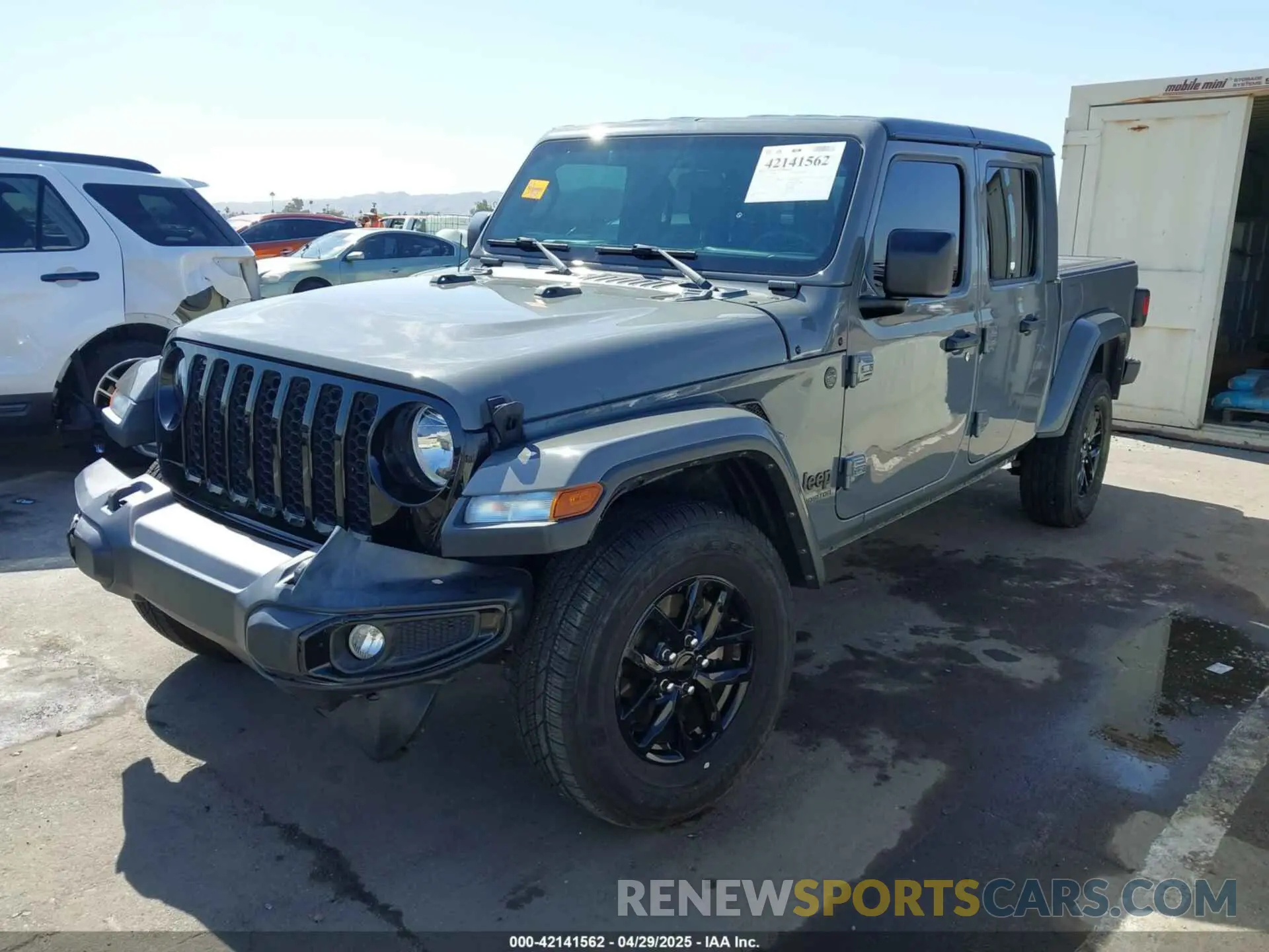 6 Photograph of a damaged car 1C6HJTAG5NL132990 JEEP GLADIATOR 2022