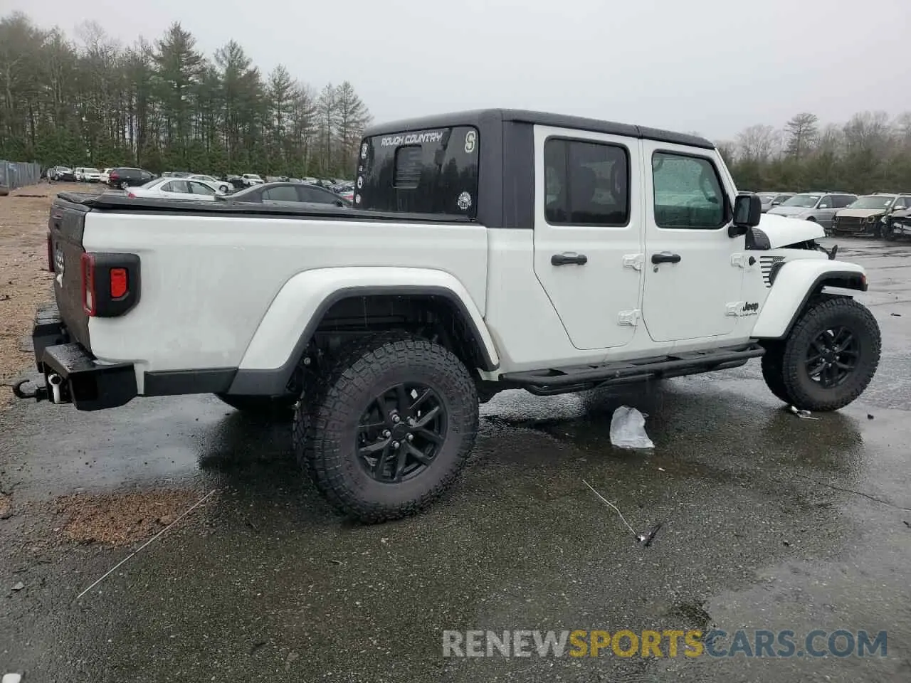 3 Photograph of a damaged car 1C6HJTAG5NL153354 JEEP GLADIATOR 2022