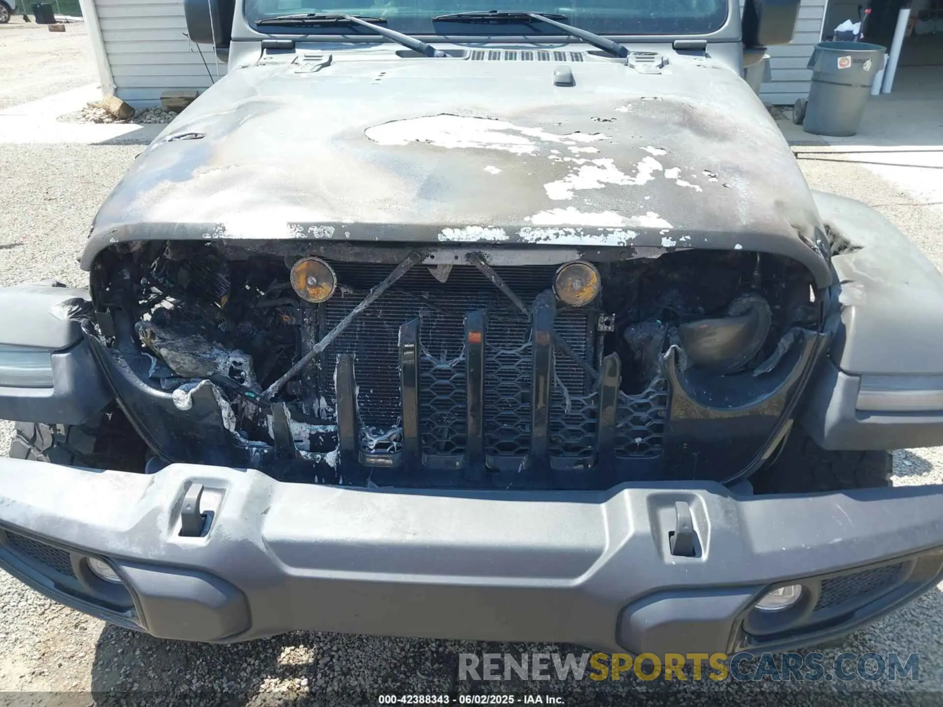 6 Photograph of a damaged car 1C6HJTAG5NL174916 JEEP GLADIATOR 2022