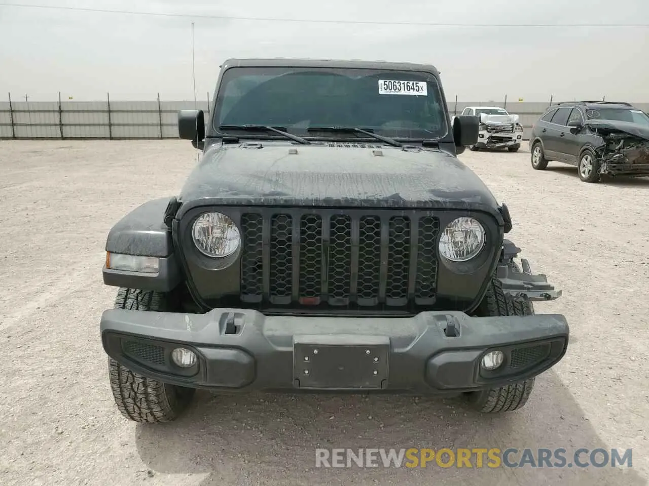 5 Photograph of a damaged car 1C6HJTAG6NL125790 JEEP GLADIATOR 2022