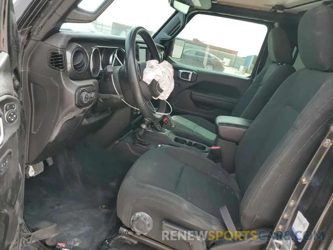 7 Photograph of a damaged car 1C6HJTAG6NL125790 JEEP GLADIATOR 2022